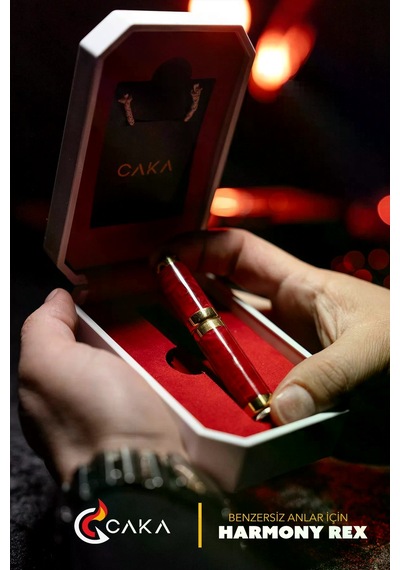 Caka Lighter Rex Harmony Kırmızı Benzinli Çakmak - Ckl-077