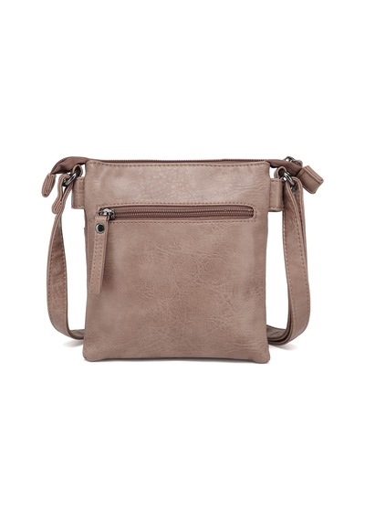 Smart Bags Çapraz Askılı Mini Boy Dikey Tasarım Günlük Telefon Ve Pazar Çantası Vizon