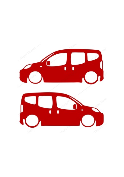 Citroen Nemo Sticker Citroen Sticker Nemo Gölge Oto Sticker
