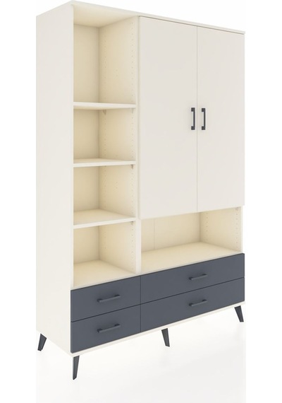 Hyperion Dolap 8 Raflı 4 Çekmeceli 2 Kapaklı 132x44x195 Aytaşı-aytaşı/antrasit Aytası/antrasıt Hyperion Dolap 8 Raflı 4 Çekmeceli 2 Kapaklı 132x44x195 Aytaşı-aytaşı/antrasit Aytası/antrasıt