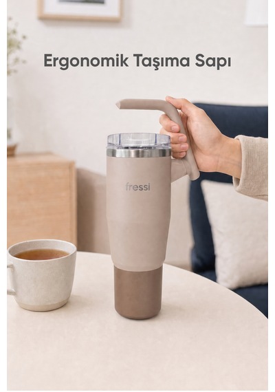 Montela Termos Paslanmaz Çelik 1200 Ml Fr-t1210 Bej