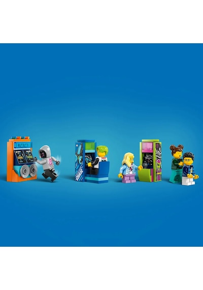 LEGO® City Robot Dünyası Hız Treni Parkı 60421 - 8 Yaş & Üzeri Çocuklar için Yaratıcı Oyuncak Yapım Seti (986 Parça)