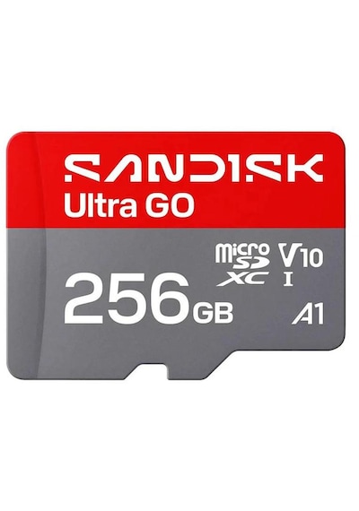 Sandısk Ultra Go 256gb 190mb/s Microsdxc Uhs-ı Hafıza Kartı Sdsqugn-256g-gn6mn