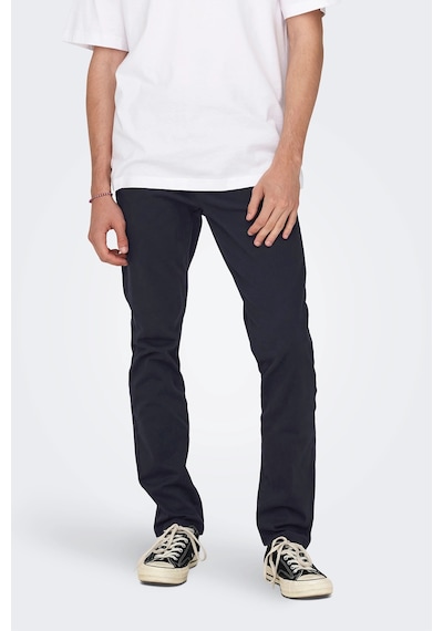 Only & Sons Erkek Pantolon 22027773 Koyu Lacıvert Koyu Lacivert
