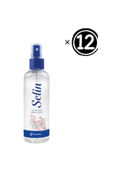 Selin Kiraz Çiçeği Sprey Kolonya 100ml X12