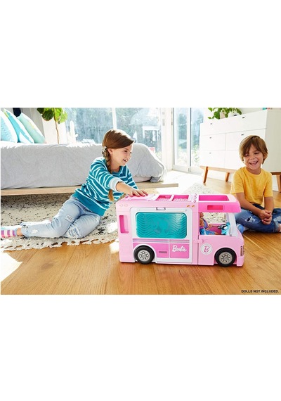 Barbie'Nin Üçü Bir Arada Rüya Karavanı Ghl93