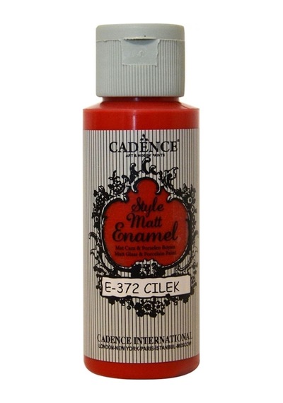 Enamel Cam Boyası E-372 Çilek 59ml Diğer