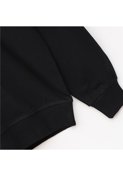 Wanex Erkek Çocuk Uzun Kol İnce Sweatshirt - 16795 Siyah