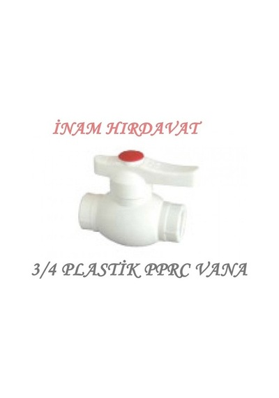 25 Mm = 3/4 Plastik Isıtmalı Pprc Vana