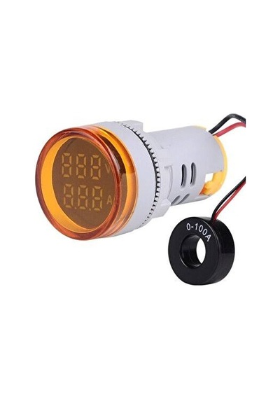 Cat Ad16-22vads-t ,turuncu M22 Ampermetre+voltmetre