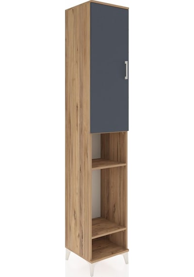 Hyperion Dolap 4 Raflı Tek Kapaklı Tek Askılı 44x44x243 Çam-a... Çam Hyperion Dolap 4 Raflı Tek Kapaklı Tek Askılı 44x44x243 Çam-a... Çam