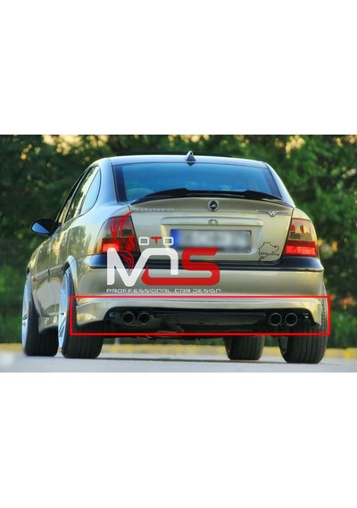 Opel Vectra B Makyajsız Arka Tampon Eki Yeni Fiberglass Boyasız