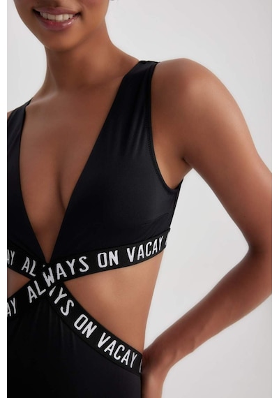 Defacto Fall in Love Regular Fit Mayo A8334AX23HSBK81 Siyah