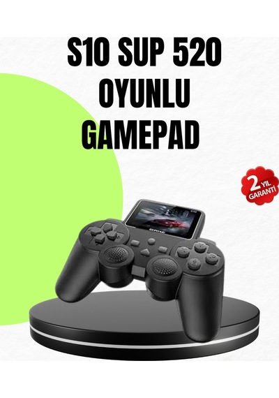 2025 S10 Gamepad 520 Oyunlu Hdmı Tv Bağlantılı A Kalite Atari - Lisinya -