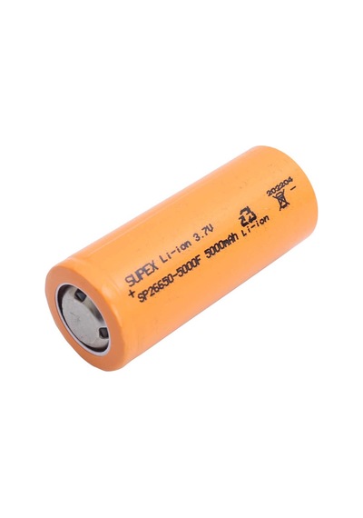 Sp26650-5000f 3.7v 26650 Model 5000mah Li-ion Düz Kafa Pil