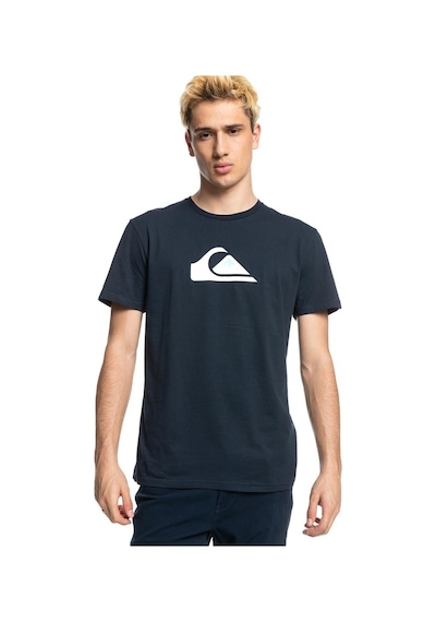 Quiksilver Comp Logo SS Erkek T-Shirt-23444 Lacivert