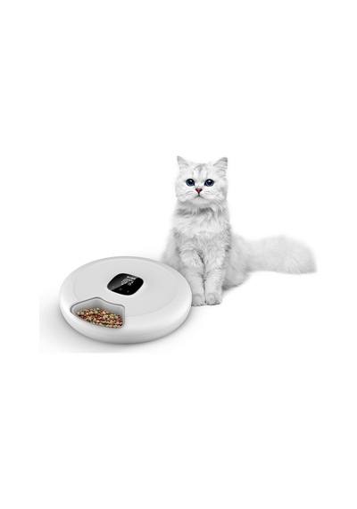 S-Link Sl-24 Kedi Köpek Otomatik Yem Kabı 6'sı 1 Arada Islak Kuru Kontrollü Wifi