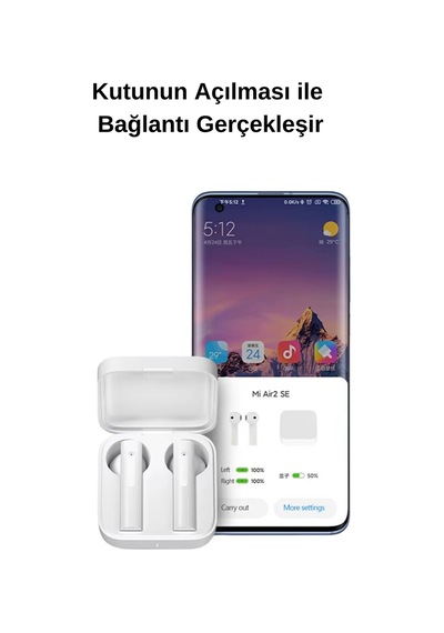 Wearfitpro Air 2 Se Bluetooth 5.0 Kablosuz Kulak İçi Kulaklık Tws