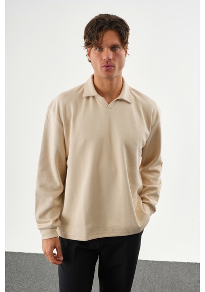 Redline Ease Oversize Sweatshirt Bej