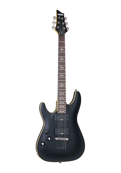 Schecter Demon-6 Lh Solak Elektro Gitar (Mat Siyah)