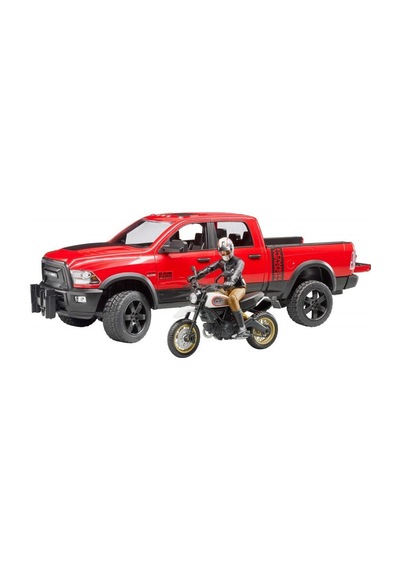 Bruder Ram 2500 Pickup, Ducatı Motor, Sürücü