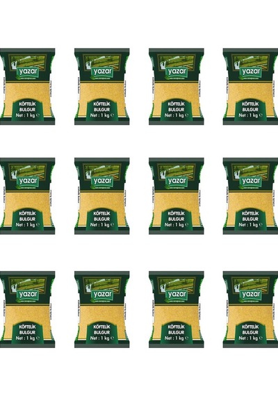 Yazar Köftelik Bulgur 12 x 1 KG