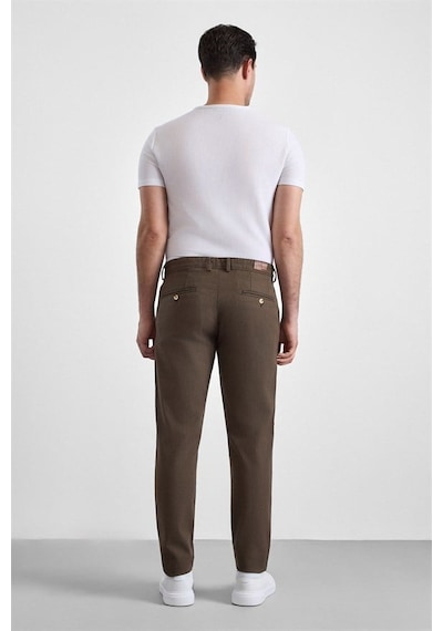 Süvari Bej Slim Casual Pantolon Pn2020500745-bj3