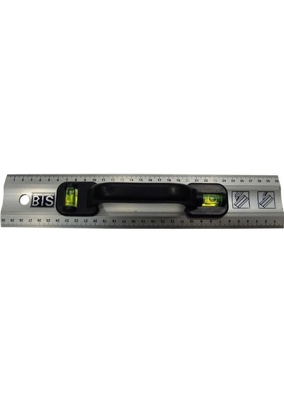 Bts 12265 Alüminyum Cetvel Terazi 30 Cm
