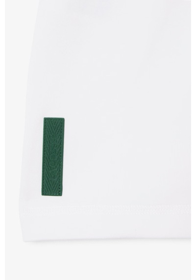 Lacoste Women's Cotton Jersey Shorts Kadın Pamuklu Şort Beyaz Beyaz