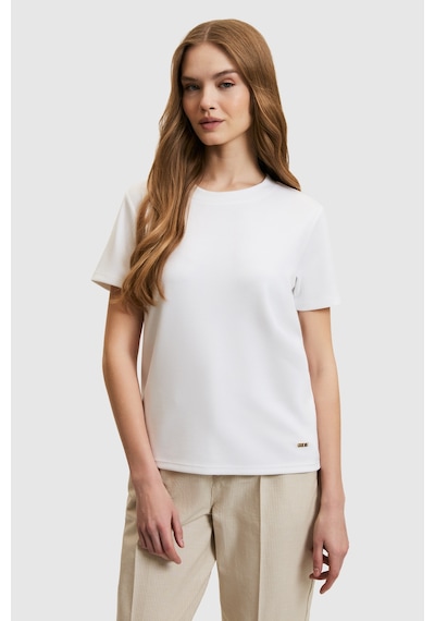 U.S. Polo Assn. U.s. Polo Assn. Kadın Beyaz Tişört Basic 50323533-vr013