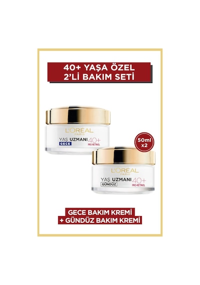 40+    Gündüz & Gece Kremi Seti pktyszmn40-9190