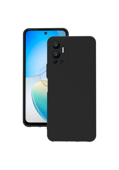 Infinix Hot 12 Kılıf Kamera Korumalı Silikon Arka Kapak