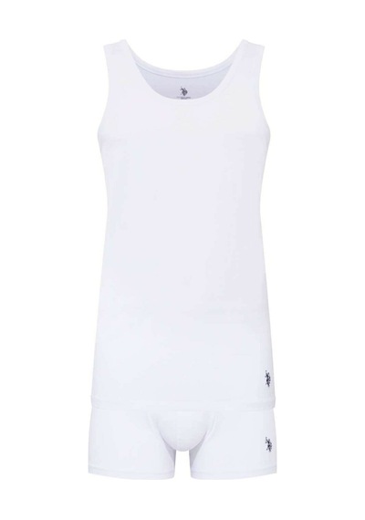 U.S. Polo Assn. U.s Polo Assn. 80088 Erkek Atlet Boxer Set-beyaz Beyaz