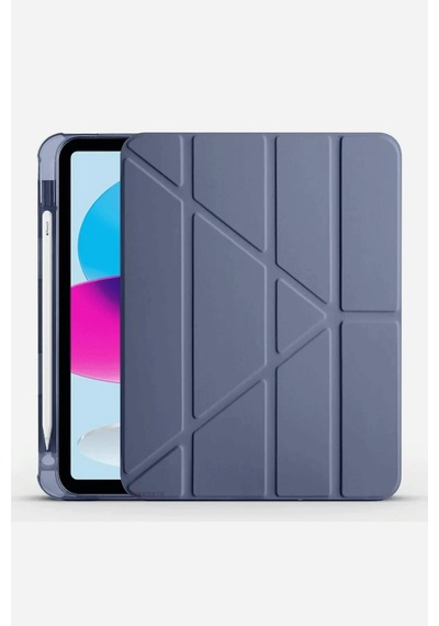 Newface İpad Uyumlu 2022 10.9 10.nesil Kılıf Kalemlikli Mars Tablet Kılıfı Glblseme - 34 - Lila