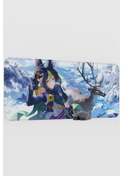 Tighnari Genshin Impact Anime Gacha V1 - 90x40 Xxl Gaming Mouse Pad Fare Altlığı