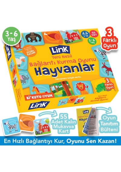 Link Yeni Nesil Bağlantı Kurma Oyunu  Hayvanlar