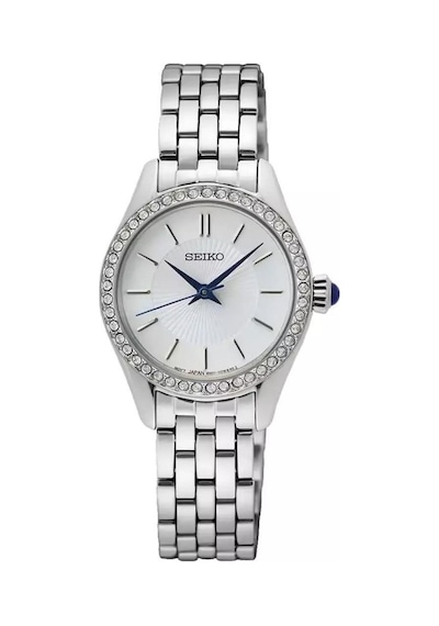 Seiko Sur539p1 Bombeli Hardlex Cam 10 Atm Kadın Kol Saati Renkli