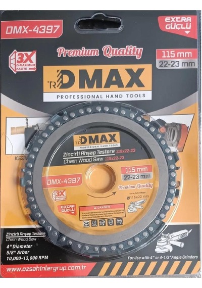 Dmax 4397 Zincirli Ahşap Testere 115x22-23mm