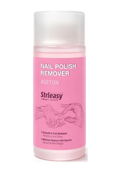 Nemlendirici Etkili Gliserinli Oje Çıkarıcı Aseton 125 Ml