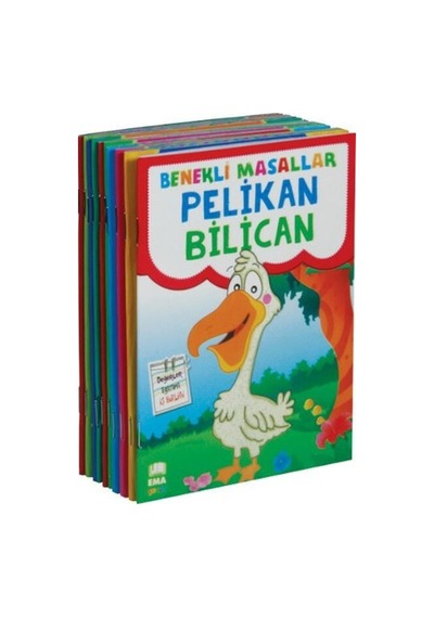 Ema Kitap Benekli Masallar 1 Ve 2.Sınıf Hikaye Seti (10 Kitap)