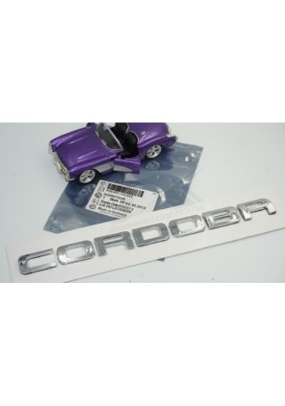 Seat Cordoba 98-2010 Yeni Nesil Bagaj Krom Abs 3M 3D Yazı Logo Am