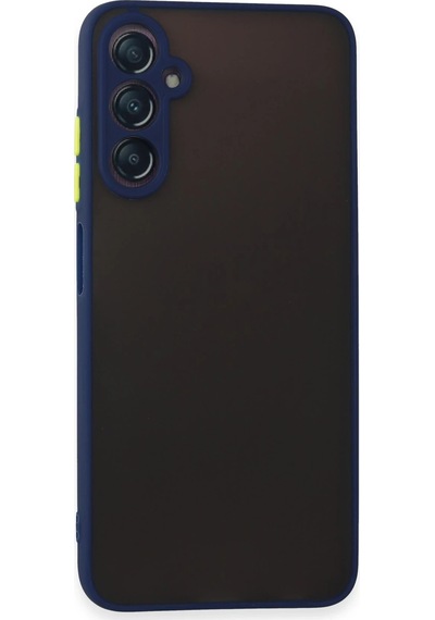 Newface - 652 - Samsung Galaxy Uyumlu A05s Kılıf Montreal Silikon Kapak - Ece-umay - - Lacivert