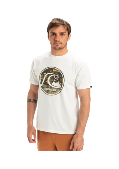 Quıksılver Quiksilver Evo Bubble Wrapped Erkek Beyaz Tişört Wbk0 Beyaz