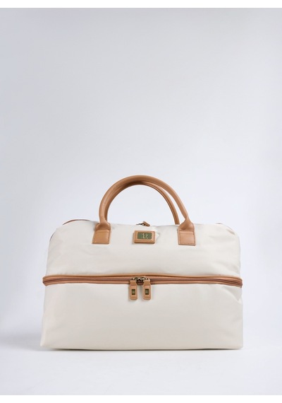 İtluggage Bej Unisex Duffle Bag Alluring