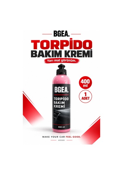 Bgea Torpido Bakım Kremi 400 Ml Yarı Mat Görünüm