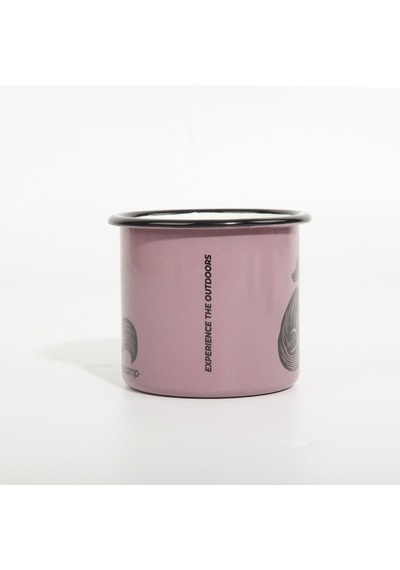 Freecamp Campers Emaye Mug 350ml-lila