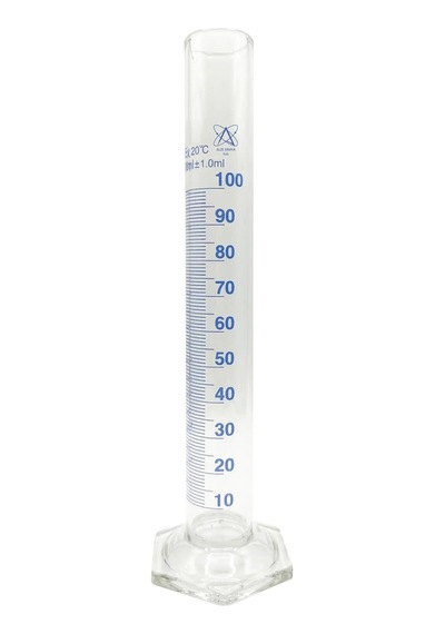 Cam Mezür Dereceli Silindir - Boyut Seçenekleri İle - 100 Ml