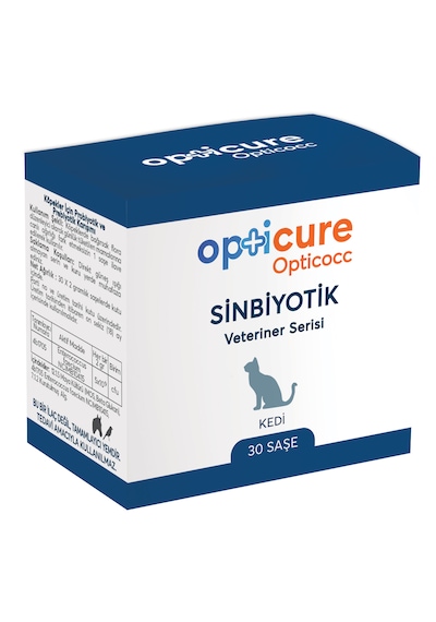 Opticure Cat Synbiotic Kedi Prebiyotik + Probiyotik 30 Şase