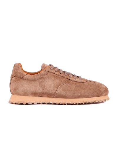 Shoetyle - Taba Hakiki Süet Bağcıklı Erkek Günlük Ayakkabı 666-109-1242 Taba