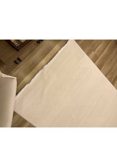 İpek Halı Sardes 6479 A Krem Gri Modern Salon Halısı